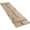 Ekena Millwork Rustic Two Board Spaced Board-n-Batten Pecky Cypress Faux Wood Shutters, 11 1/2"W x 30"H SHUBSS11X30PCPR - alternate 9